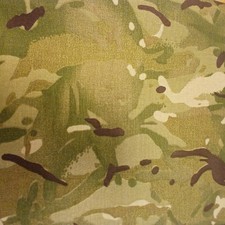 British Army Military 1100D Denier CORDURA MTP Vista Camo Camouflage Fabric