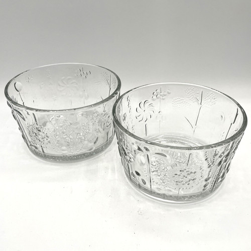 Iittala flora glass bowl oiva - glass,