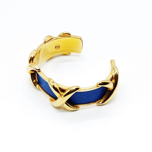 Hermes bangle gold blue - gold,