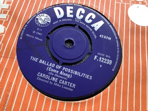 Caroline carter mint minus - carter,