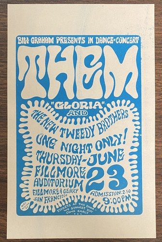 Them fillmore auditorium 1966 - them,