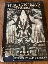 HR Giger Necronomicon First Edition Signed 3rd print Art Book Japan AS IS