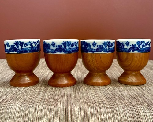 Vintage blue willow - 🥚, delft