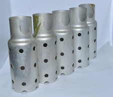 WW2 RAF R1155 Receiver (and similar)  - Set of 5 Aluminium screening cans