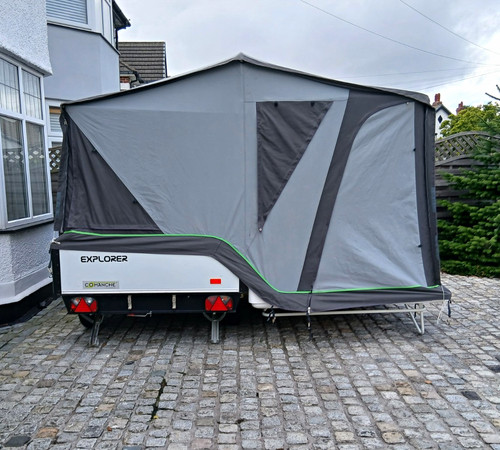 Folding lightweight trailer - folding,