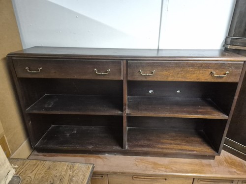 Solid wood mahogany cabinet - solid,