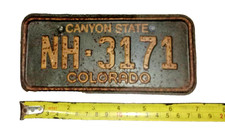 1950S USA. Colorado Motorcycle