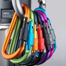 6x Heavy Duty Carabiner Clip