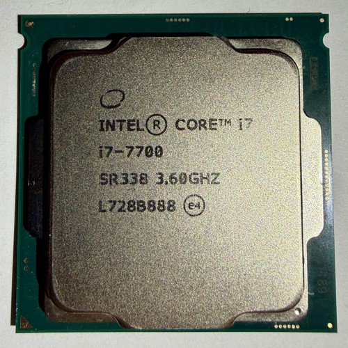 Intel 7700 60ghz cpu - 3.60ghz,
