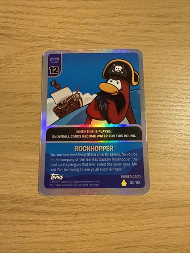 Club penguin trading card - club,