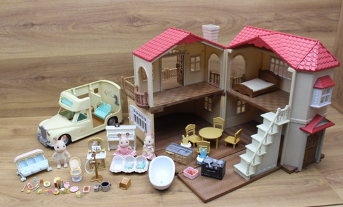 Sylvanian families red - sylvanian,