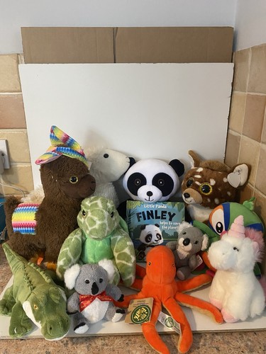 Zoo animal plush soft toy - plush,