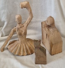 Vintage Carved Wooden Figure