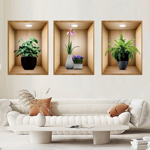 Large 3pcs set art - magic, 3d