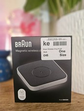 BRAUN Braun Magnetic Wireless Charging Pad, MagSafe Compatible, up to 15W Fast