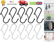 10 Pcs Metal S Shaped Hooks