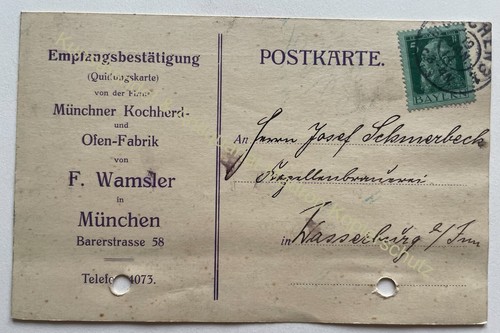 Orig postcard 1914 munich - orig.,