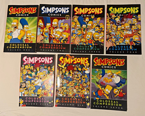 Simpsons comics colossal - simpsons,