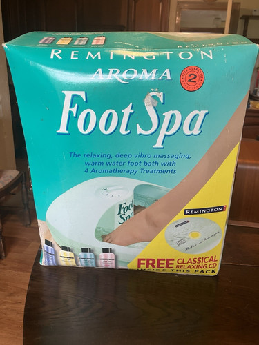 Remington aroma foot spa - aroma,