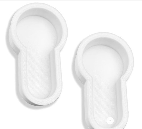 Keyhole lock cover guard - 2,
