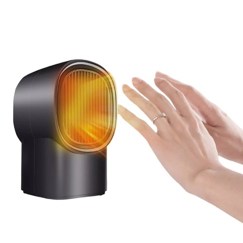 Portable black heater 600w - heater,