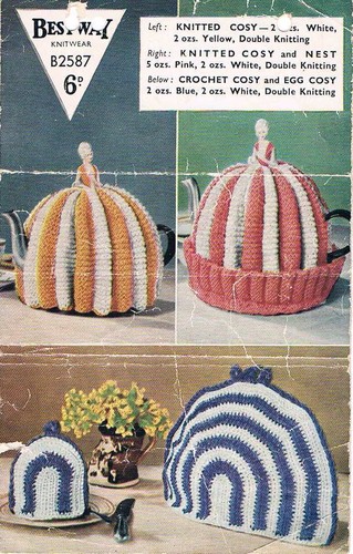 Vintage home knitting - vintage,