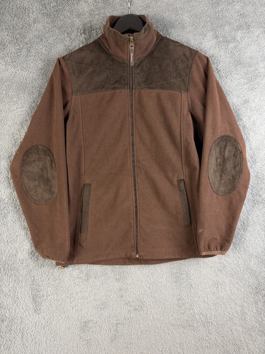 Seeland full zip fleece brown - seeland,