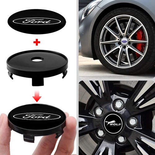 56mm blue ford alloy wheel - 4x,