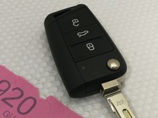 SKODA OCTAVIA 3 BUTTON REMOTE CONTROL SECURITY KEY FOB 2018