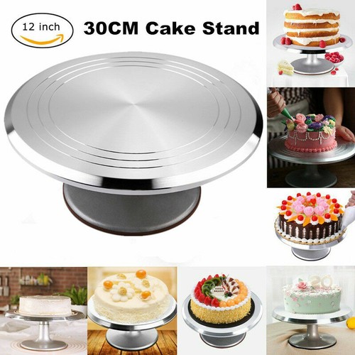 Cake turntable aluminum - turntable, 12''