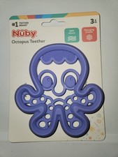 3x Nuby Baby Octopus teether