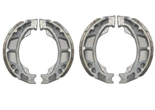 Front rear brake shoes - front,