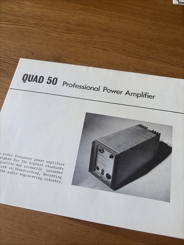 Quad power amplifier - 50,