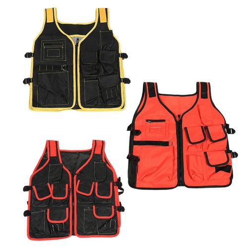 Tool vest multi pockets - vest,
