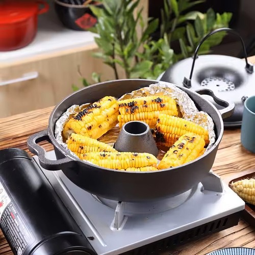 Cast iron baked potatoes - iron,
