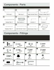 Spare Parts 2 Seater Metal Garden Swing Chair 1429.