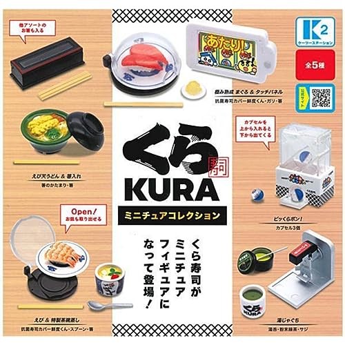 Kura sushi miniature - kura,