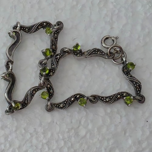 Sterling silver marcasite - sterling,