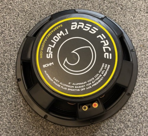 Bass face spl10m ohm pro - 8,