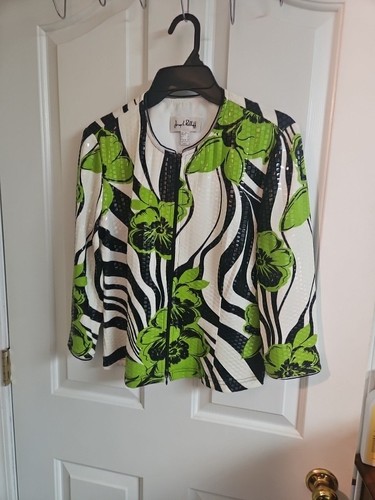 Joseph ribkoff floral - 3d, zip