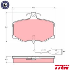 BRAKE PAD SET DISC BRAKE