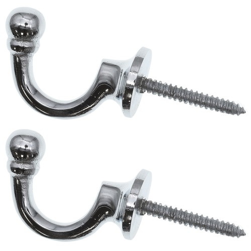 Curtain tieback hook - curtain,