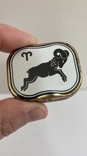 Aries Vintage Zodiac Tin Metal