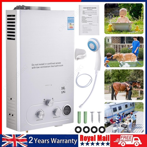 18l lpg propane gas tankless - propane,