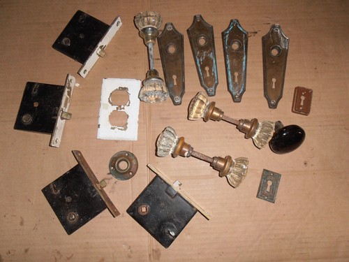 Antique vintage door locks - antique,