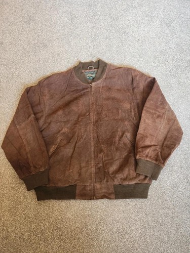 Vintage leather bomber - bomber, jacket