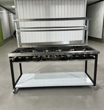 COMMERCIAL Gas Cooker Indian RESTAURANT COOKER 9 Burner Industrial Range Cooker