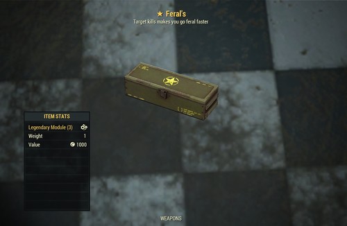 Feral legendary mod - feral’s,