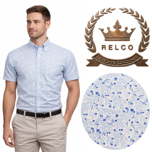Relco men blue floral - relco,