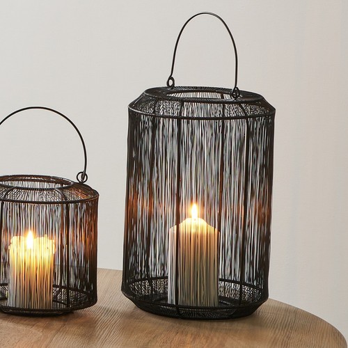 Outdoor metal lantern - metal, with